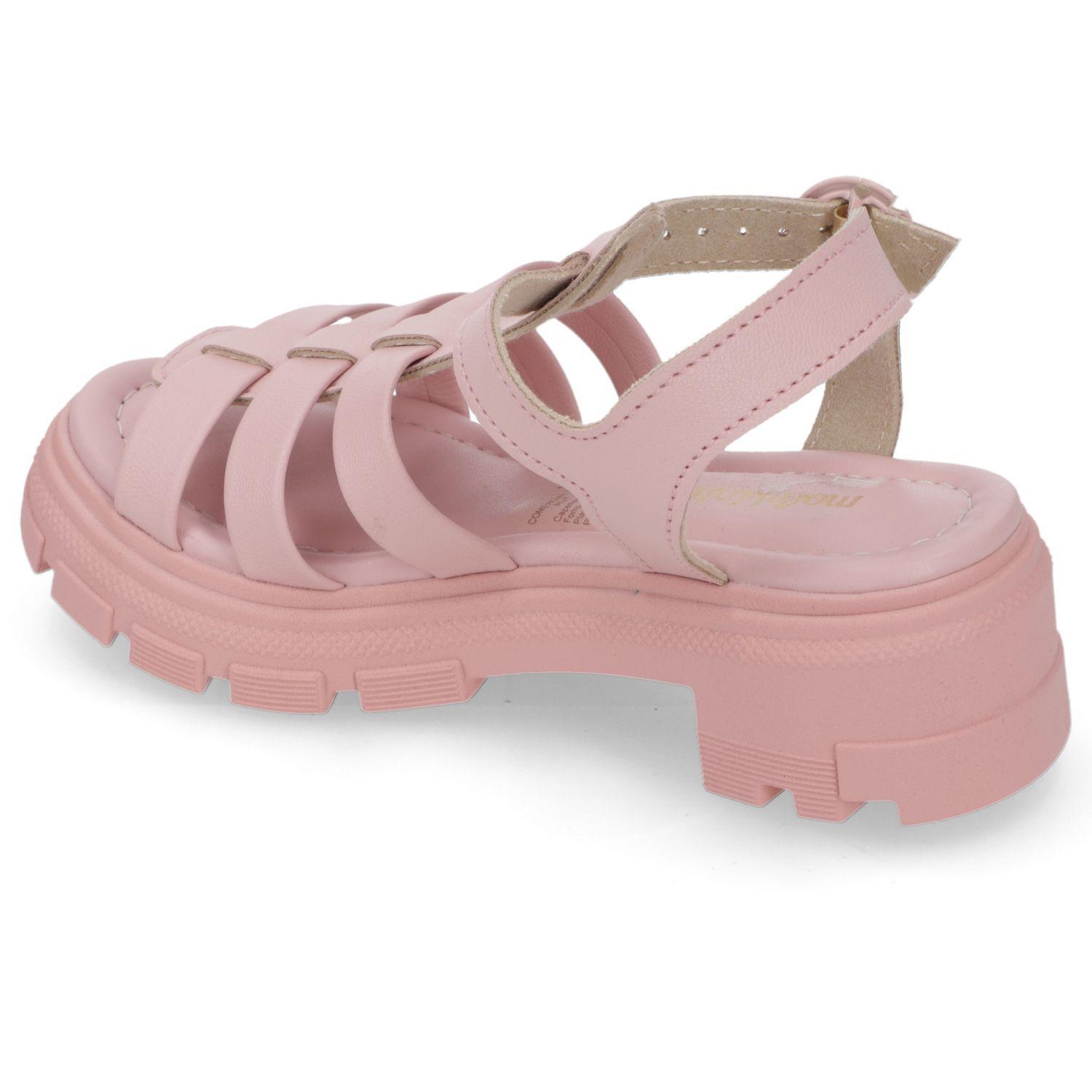 Sandalia Chunky Niña Color Rosa-3