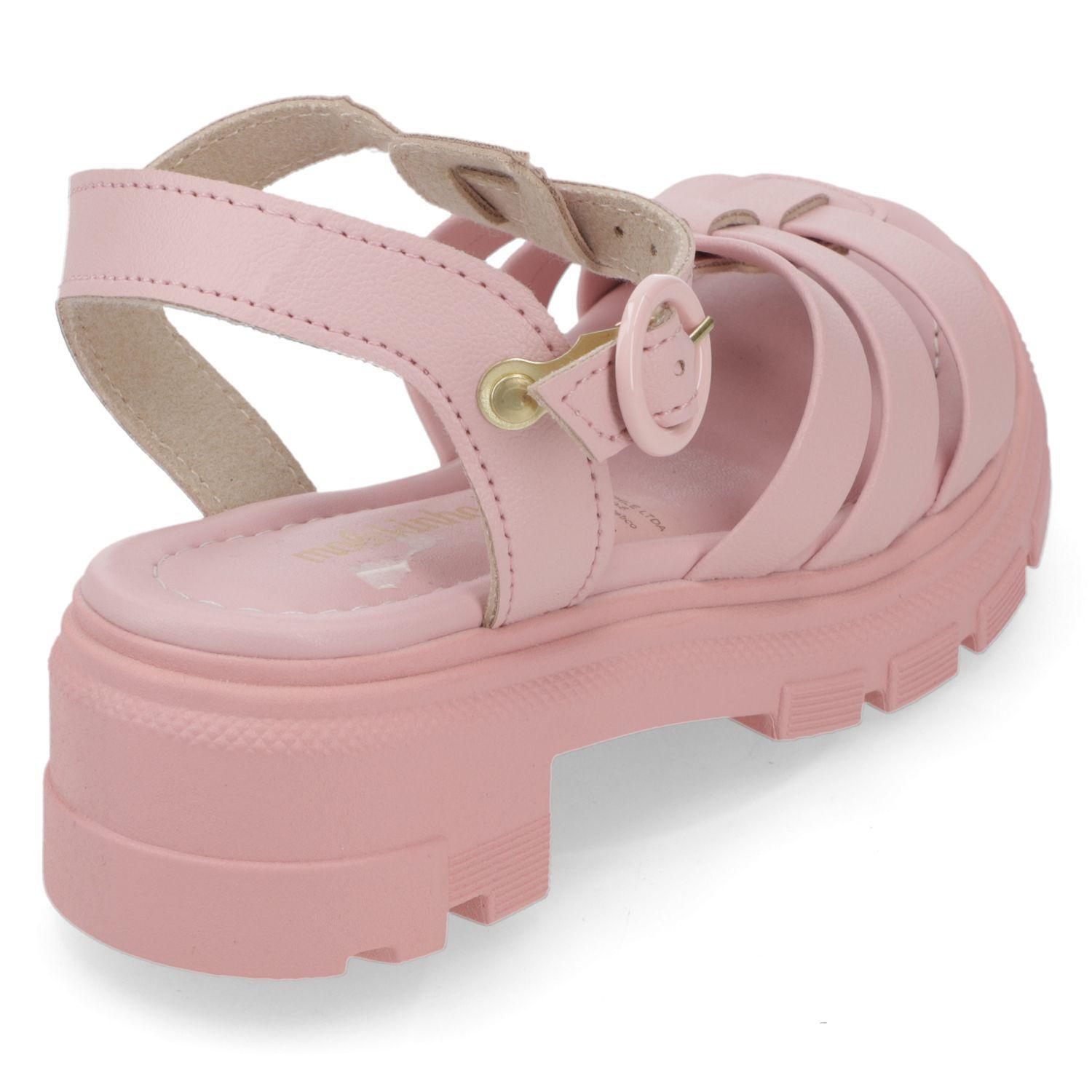 Sandalia Chunky Niña Color Rosa-4