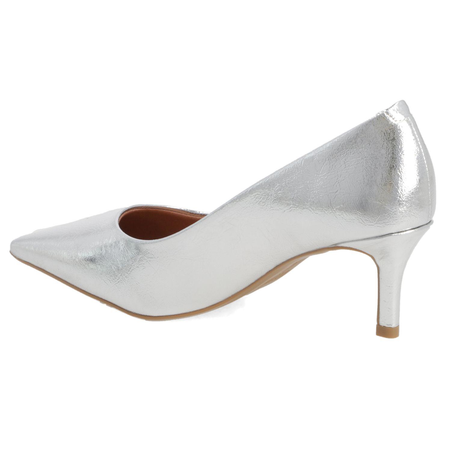 Stiletto Plateado Vizzano-5