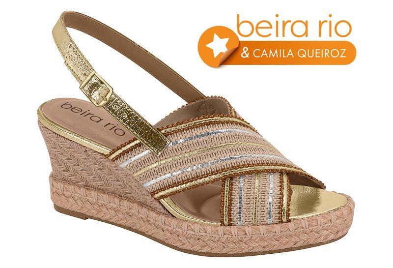Sandalia Taco Beira Rio 17066-6