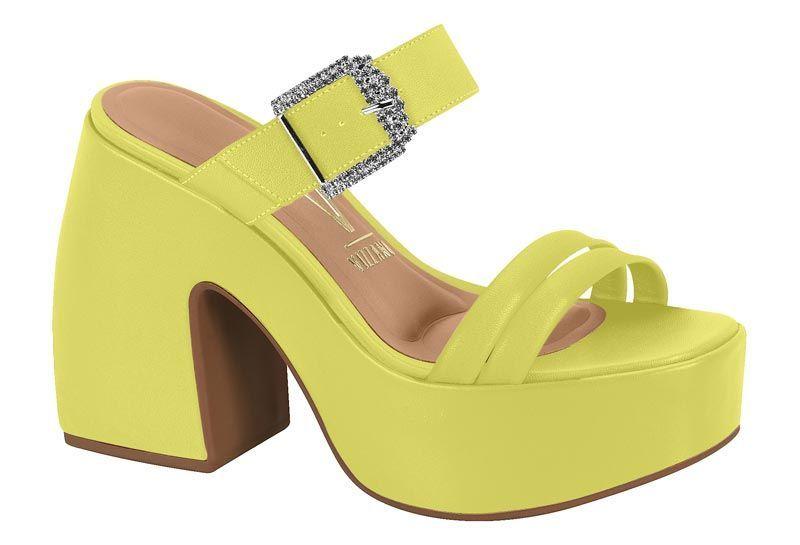 Sandalia Taco Vizzano Amarillo 10285-0