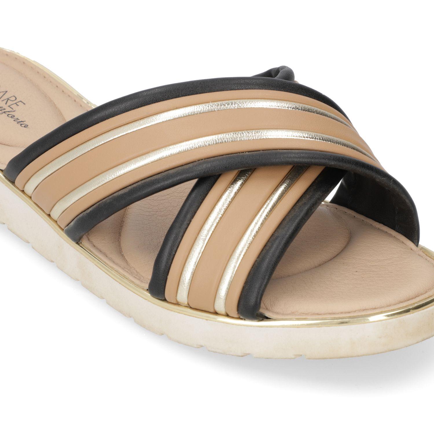 Sandalia Plana Modare Nude 13938-4