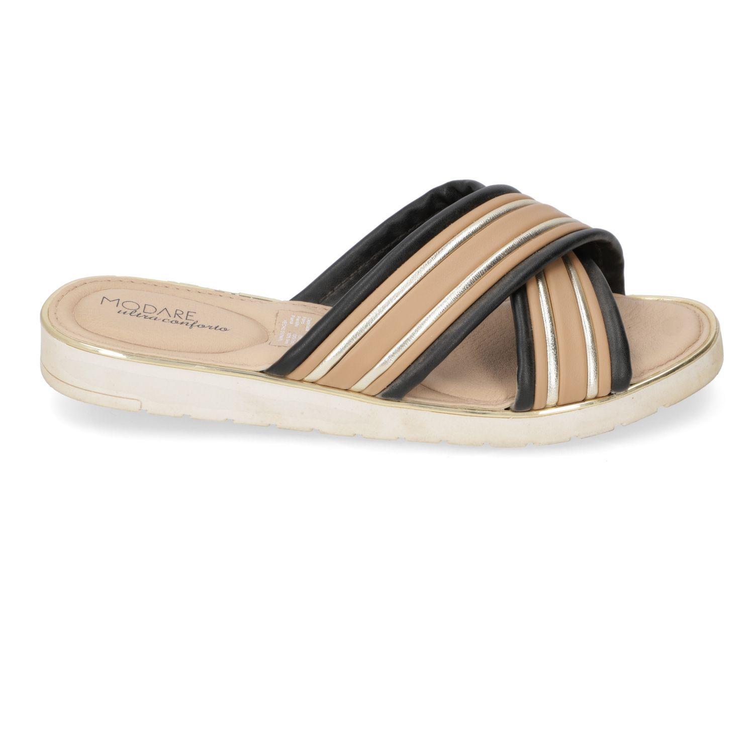 Sandalia Plana Modare Nude 13938-0