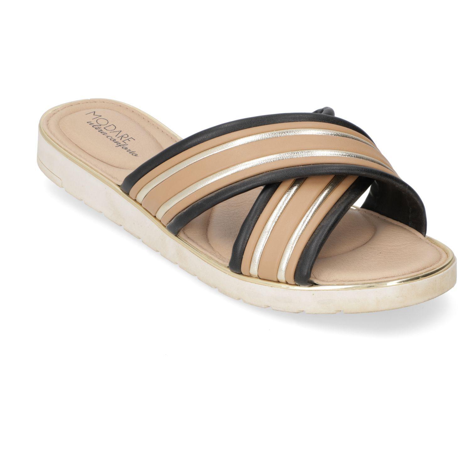 Sandalia Plana Modare Nude 13938-1