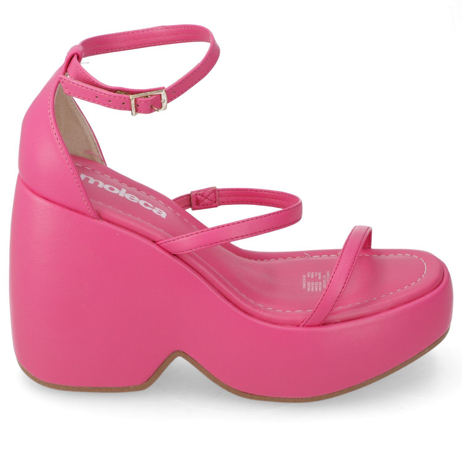 Sandalia Taco Moleca Rosado 10266-1