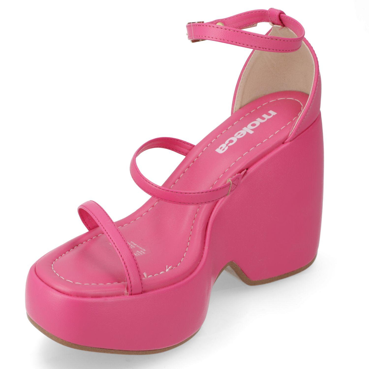 Sandalia Taco Moleca Rosado 10266-2