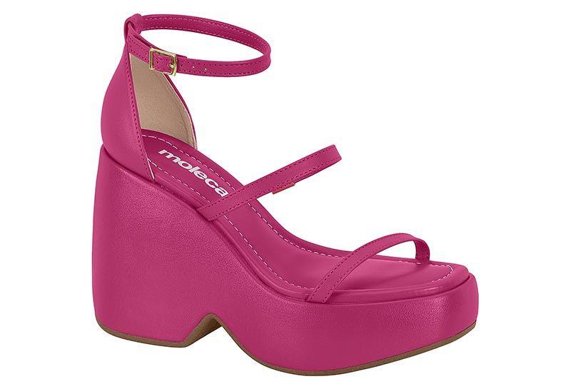 Sandalia Taco Moleca Rosado 10266-6