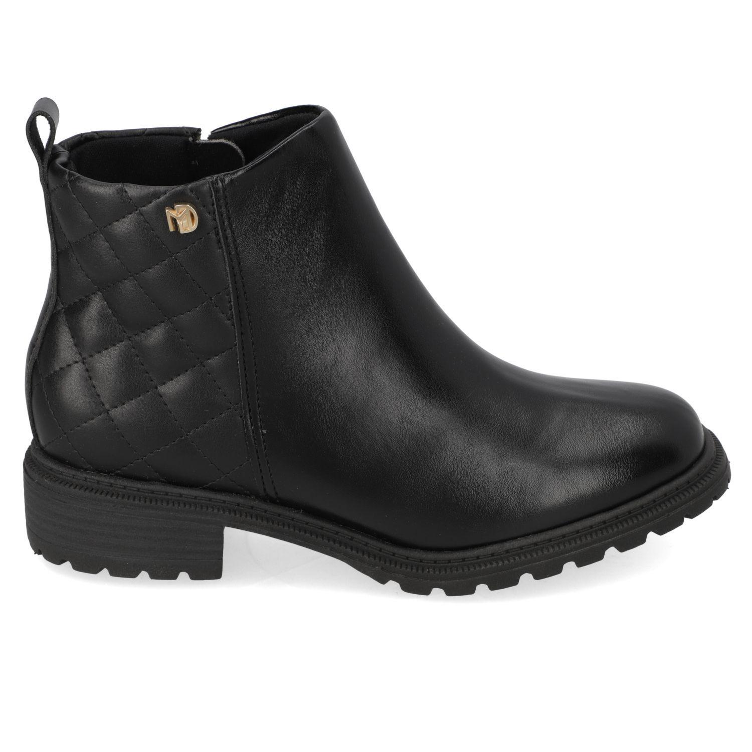 Botin Plano Modare Negro 16538-1