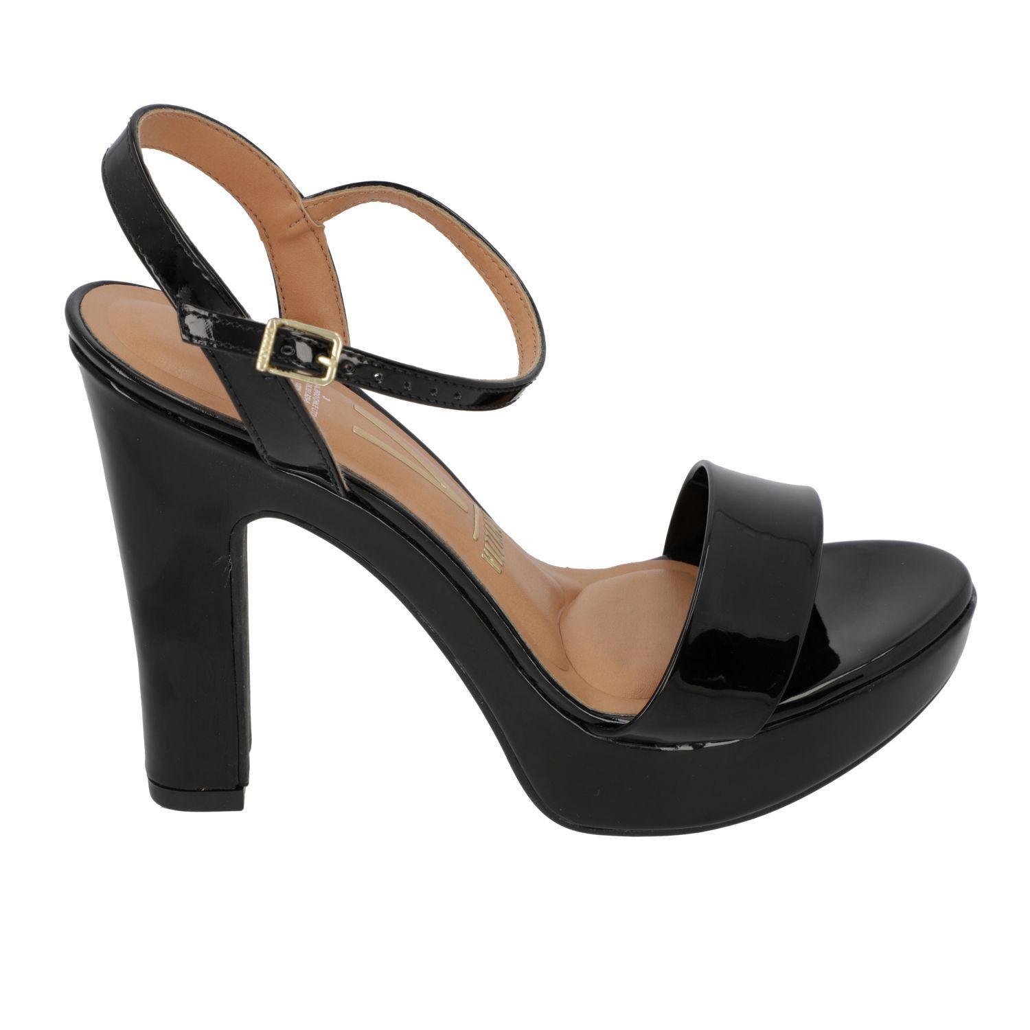 Sandalia Taco Vizzano Negro 5985-0