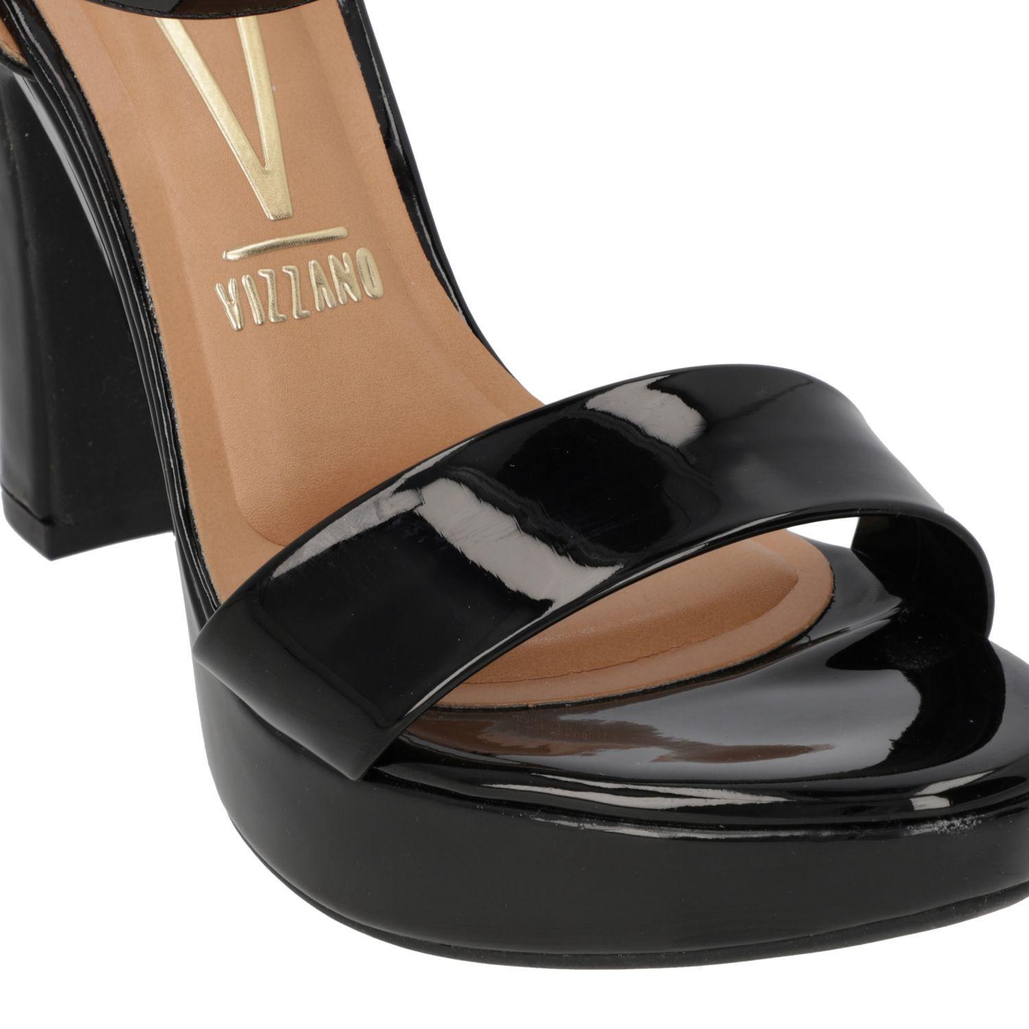 Sandalia Taco Vizzano Negro 5985-4