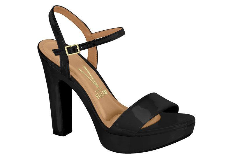 Sandalia Taco Vizzano Negro 5985-5