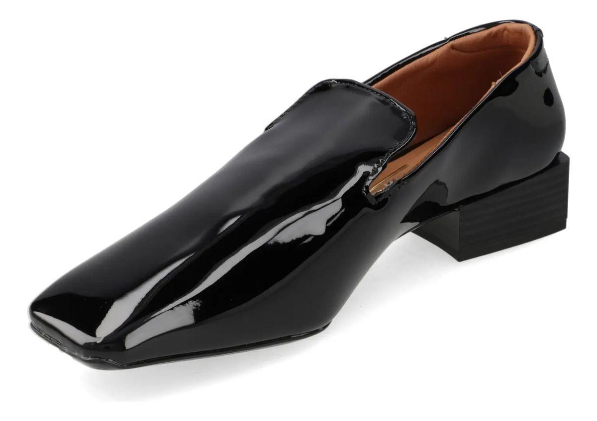 Mocasines Charol Negro Vizzano-2
