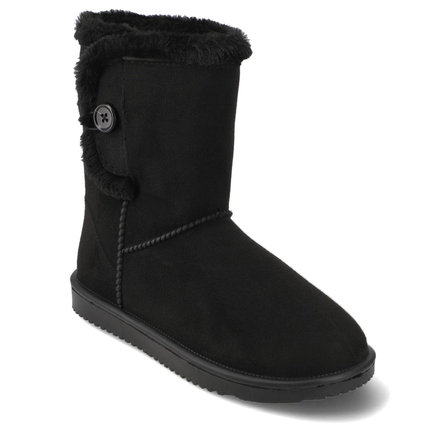 Bota Forrada Alquimia Negra-0