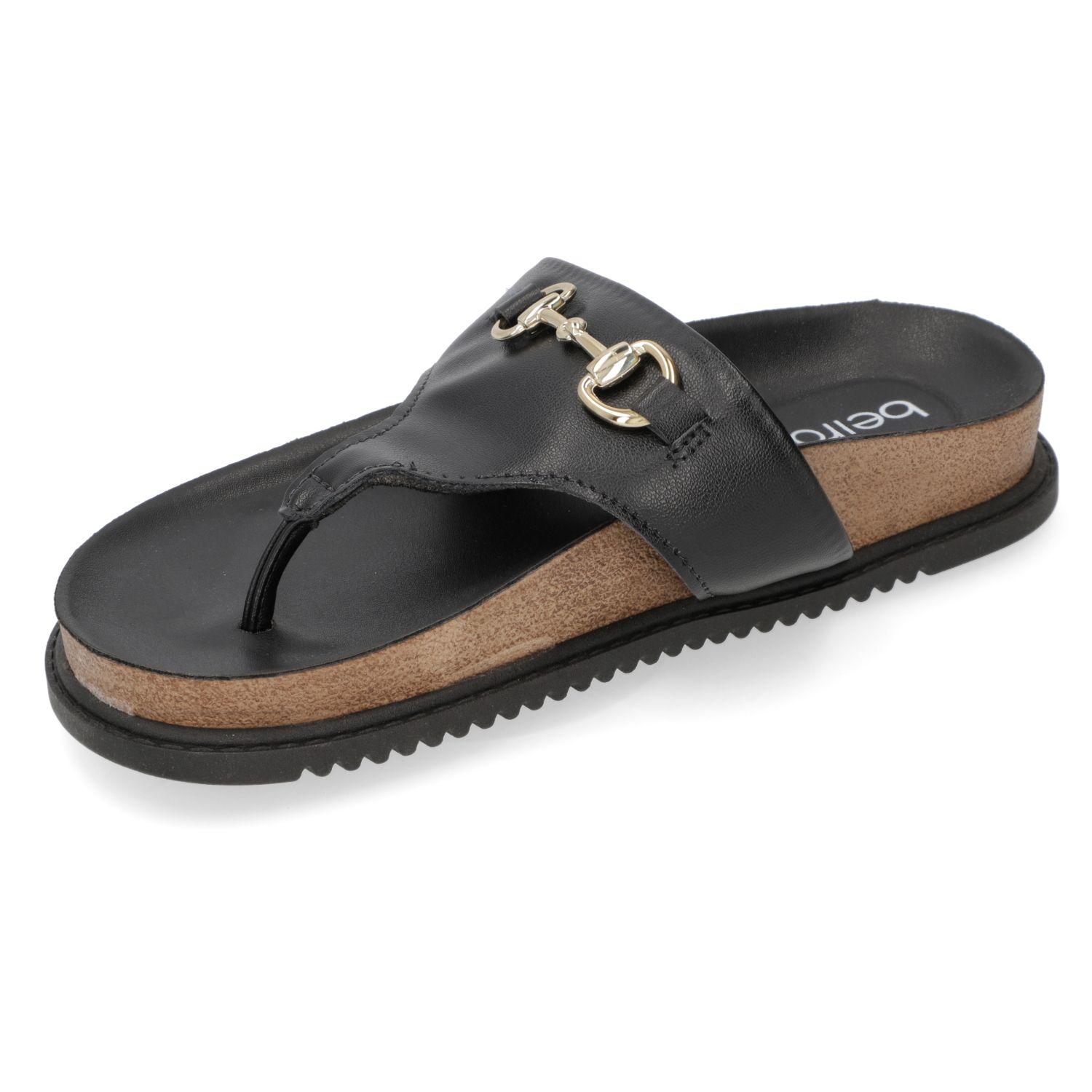 Sandalia Plana Beira Rio Negro 15695-2