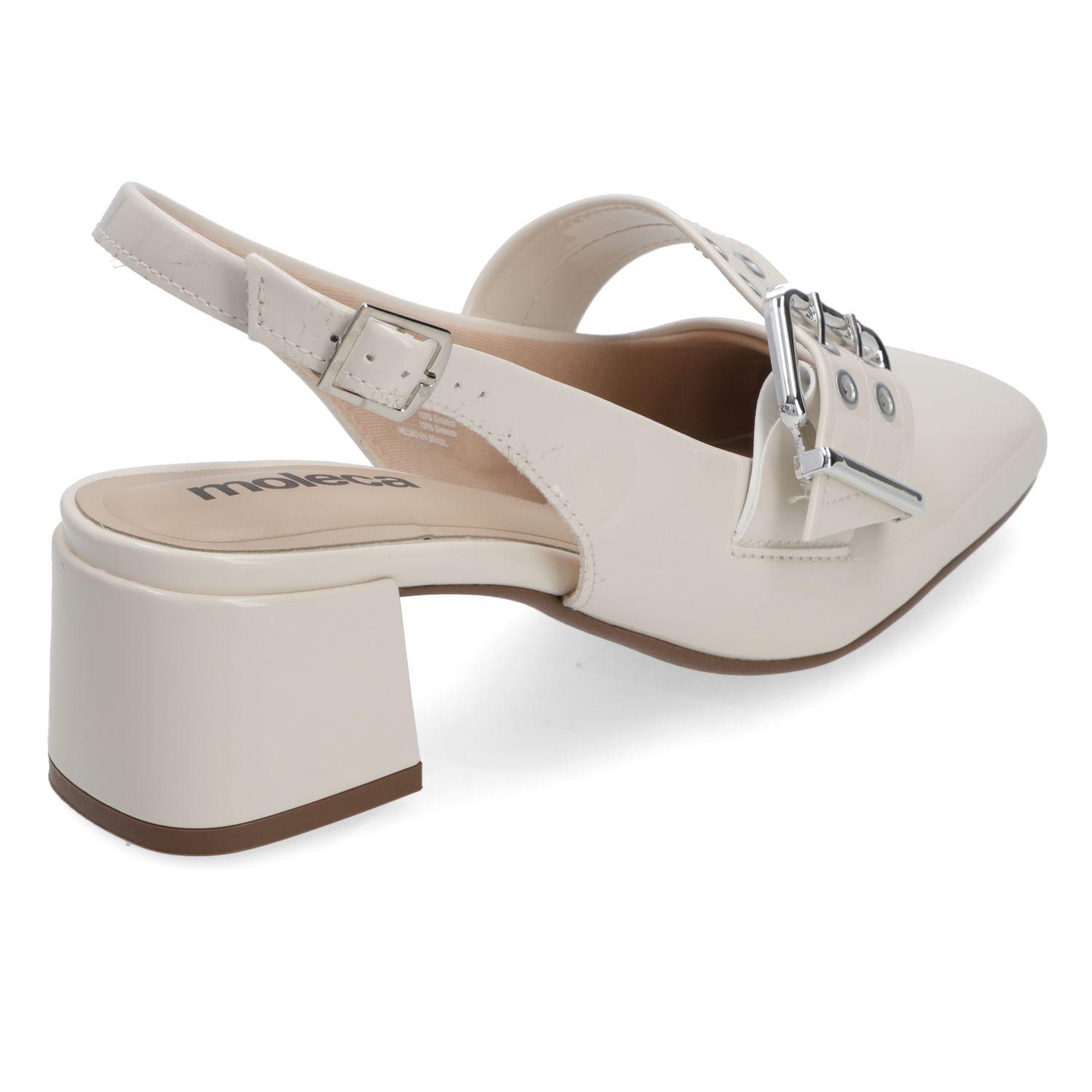 Zapato taco Moleca Blanco 16048-3