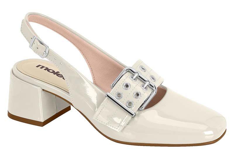 Zapato taco Moleca Blanco 16048-5