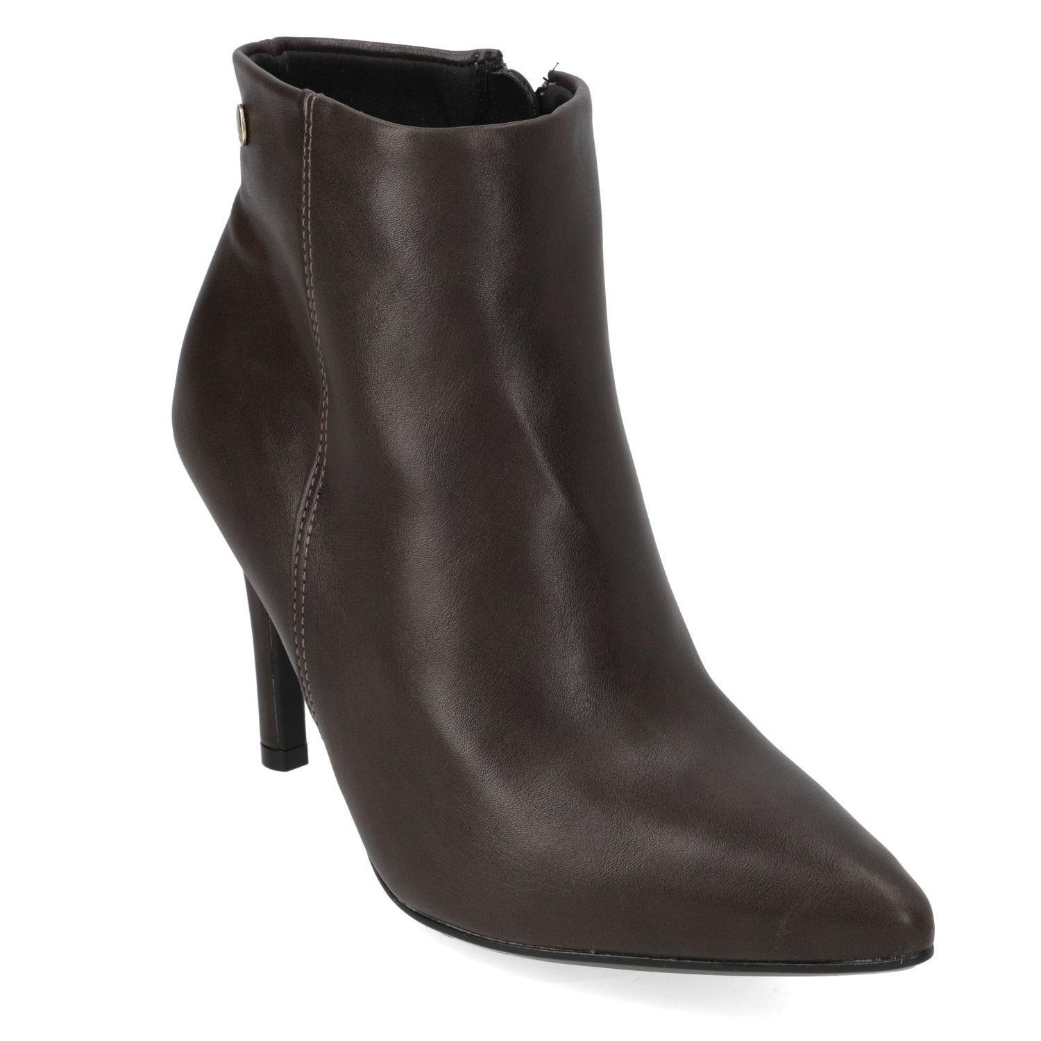 Botin Mujer Vizzano Taco Aguja 10 cm Chocolate-0