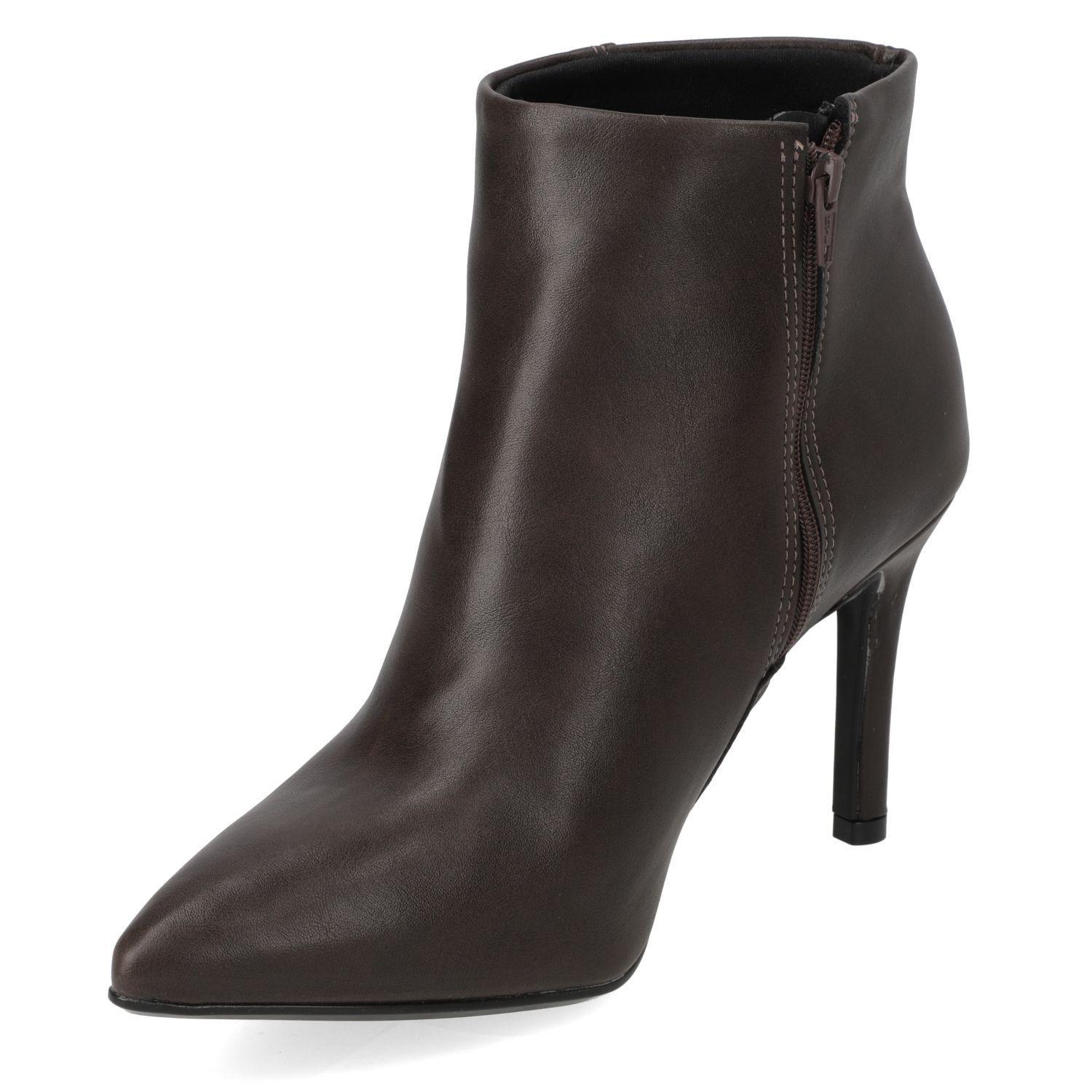 Botin Mujer Vizzano Taco Aguja 10 cm Chocolate-2