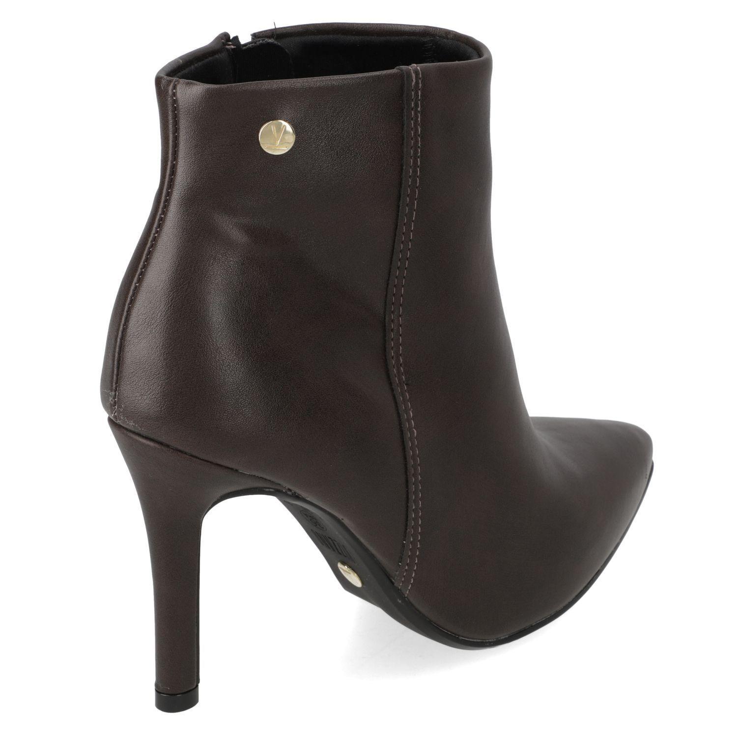 Botin Mujer Vizzano Taco Aguja 10 cm Chocolate-4