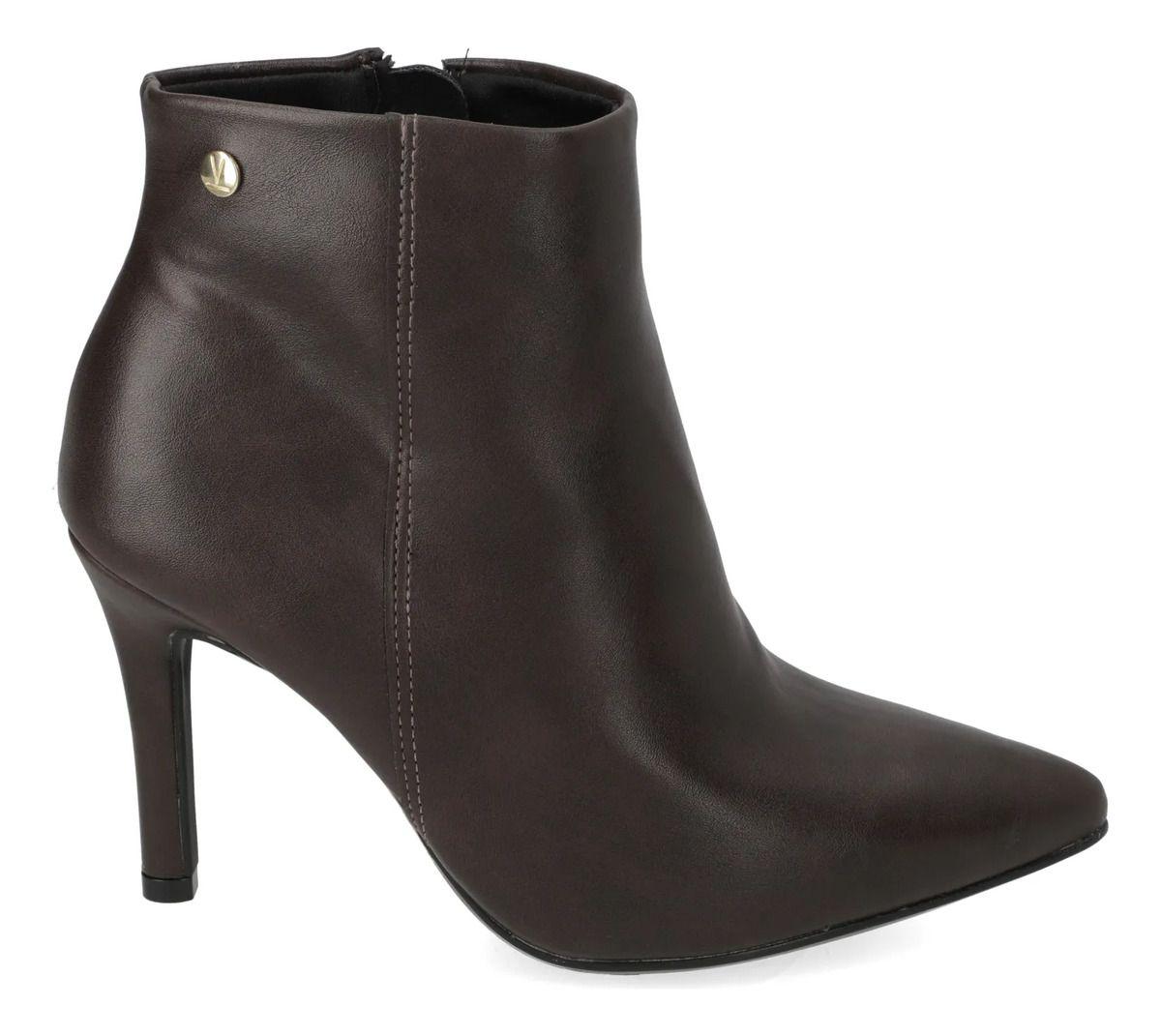 Botin Mujer Vizzano Taco Aguja 10 cm Chocolate-1