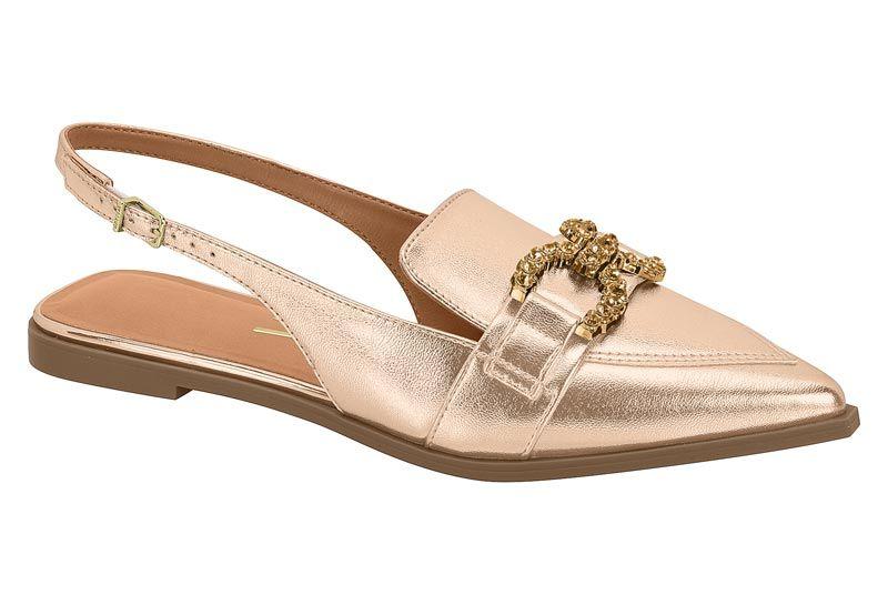 Ballerina Vizzano Dorado Efecto Cuero-0