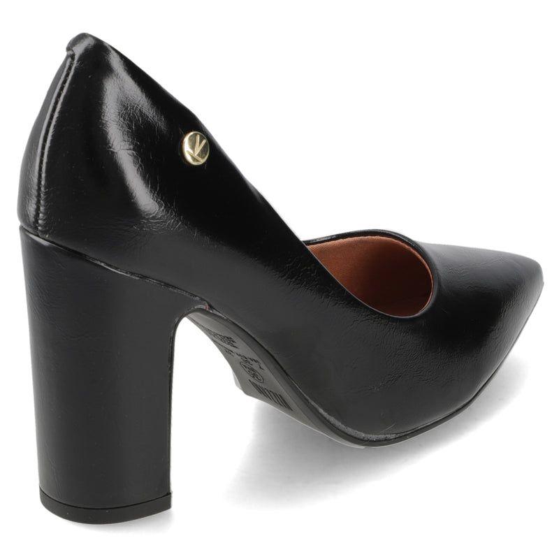 Zapato Taco Ancho Negro Vizzano-4