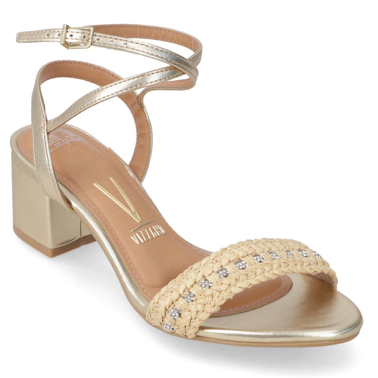 Sandalia Taco Vizzano Dorado 15175-0