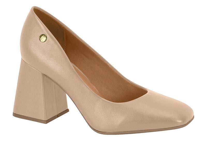Zapato Mujer Taco Cuadrado Beige 1391-100- Vizzano-0