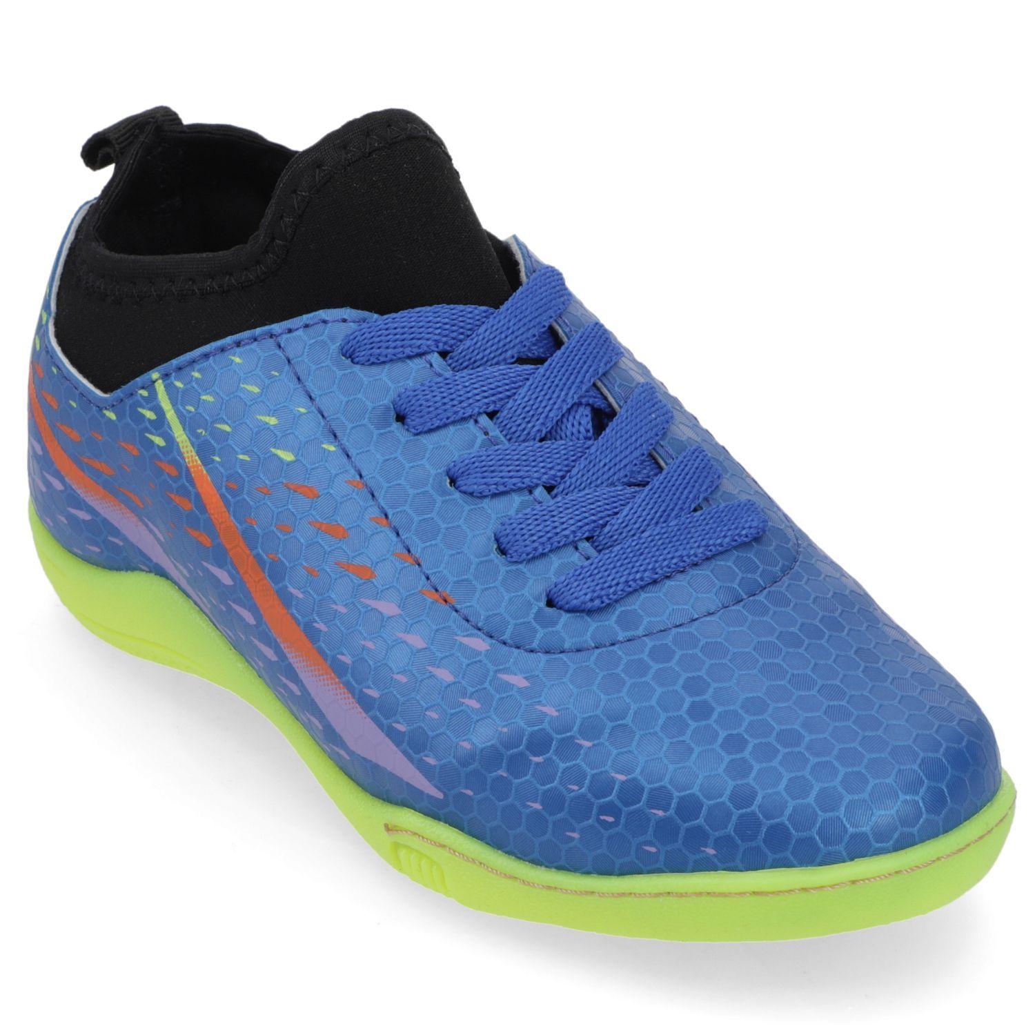 Zapatilla Deportiva Fútbol Futsal Niño Color Azul-0