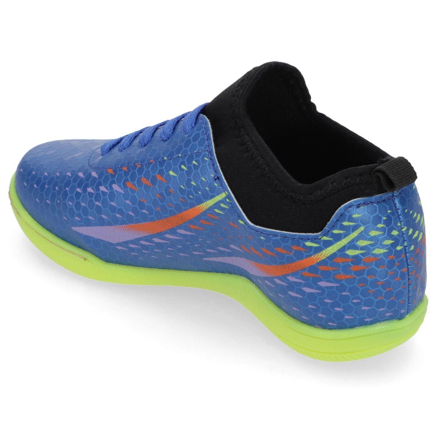 Zapatilla Deportiva Fútbol Futsal Niño Color Azul-3