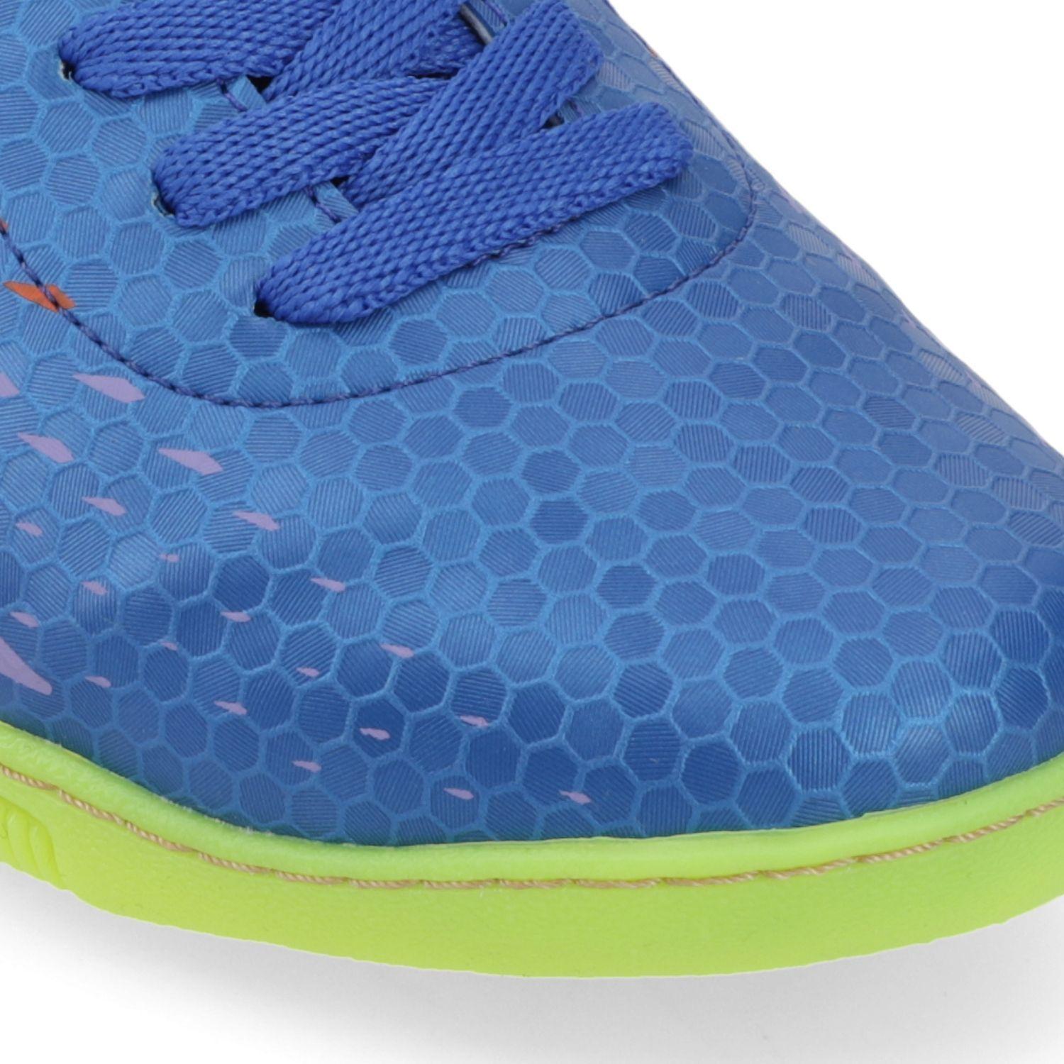 Zapatilla Deportiva Fútbol Futsal Niño Color Azul-5