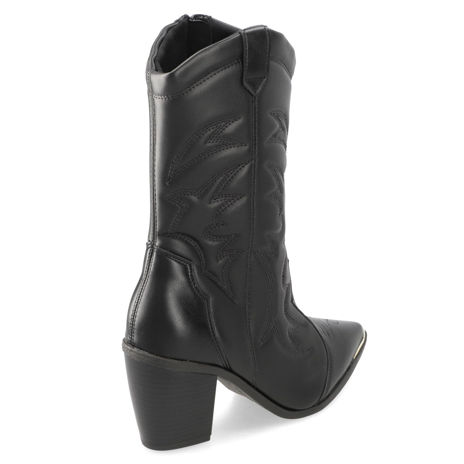 Bota Taco Vizzano 16340 Negro-4