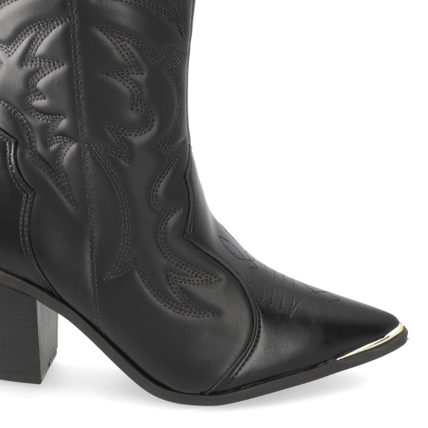 Bota Taco Vizzano 16340 Negro-5