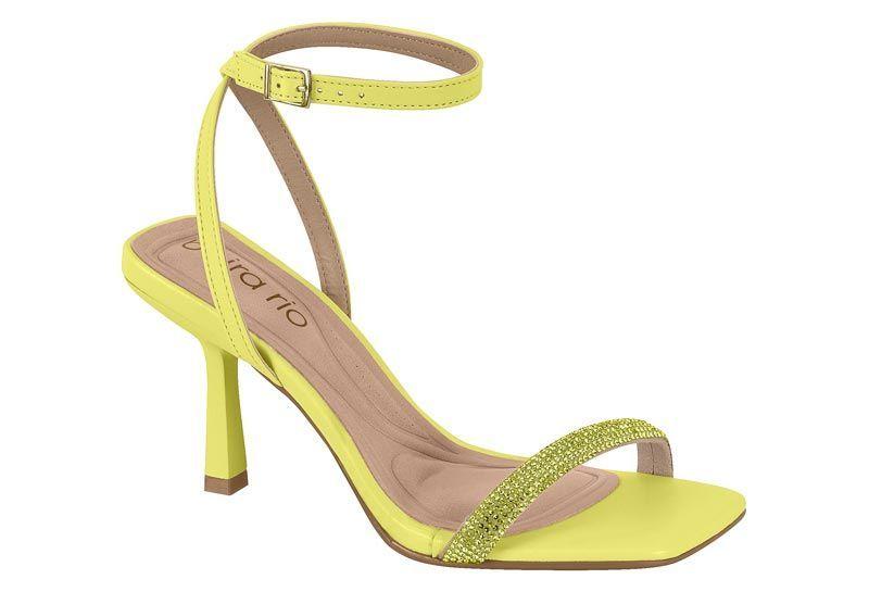 Sandalia Taco Beira Rio Amarillo 11560-0