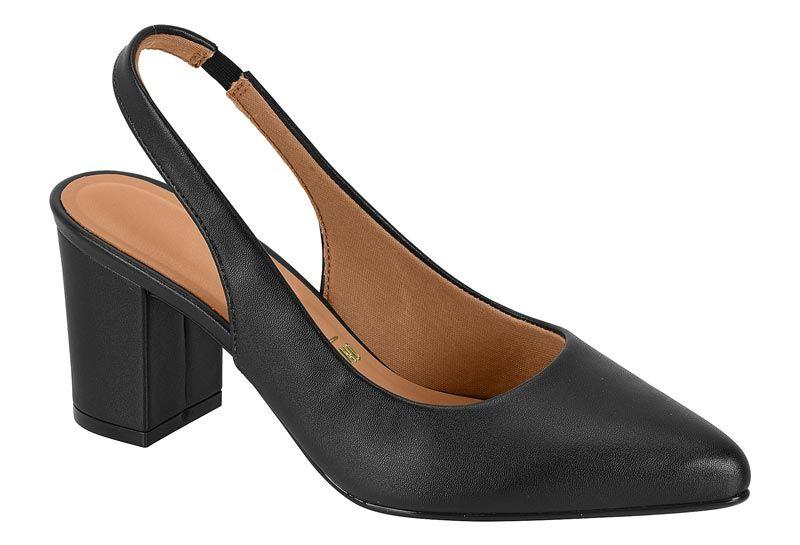 Zapato Taco Vizzano Negro Taco 7 Cm-0