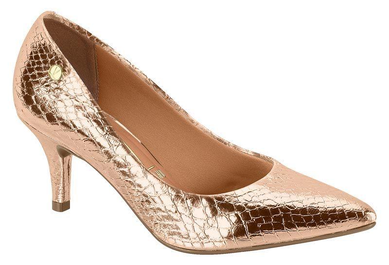 Zapato Mujer Taco Aguja Stiletto Oro Rosa 1185-1302 Vizzano-0