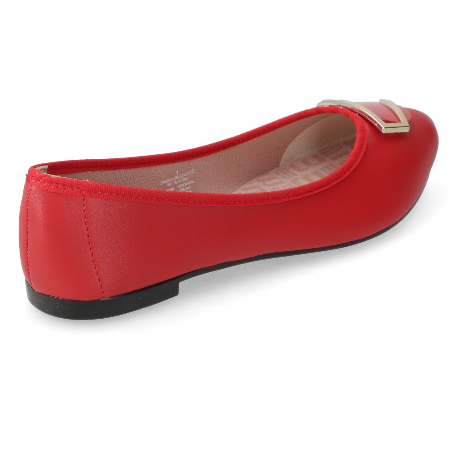 Ballerina Moleca Rojo 15945-3