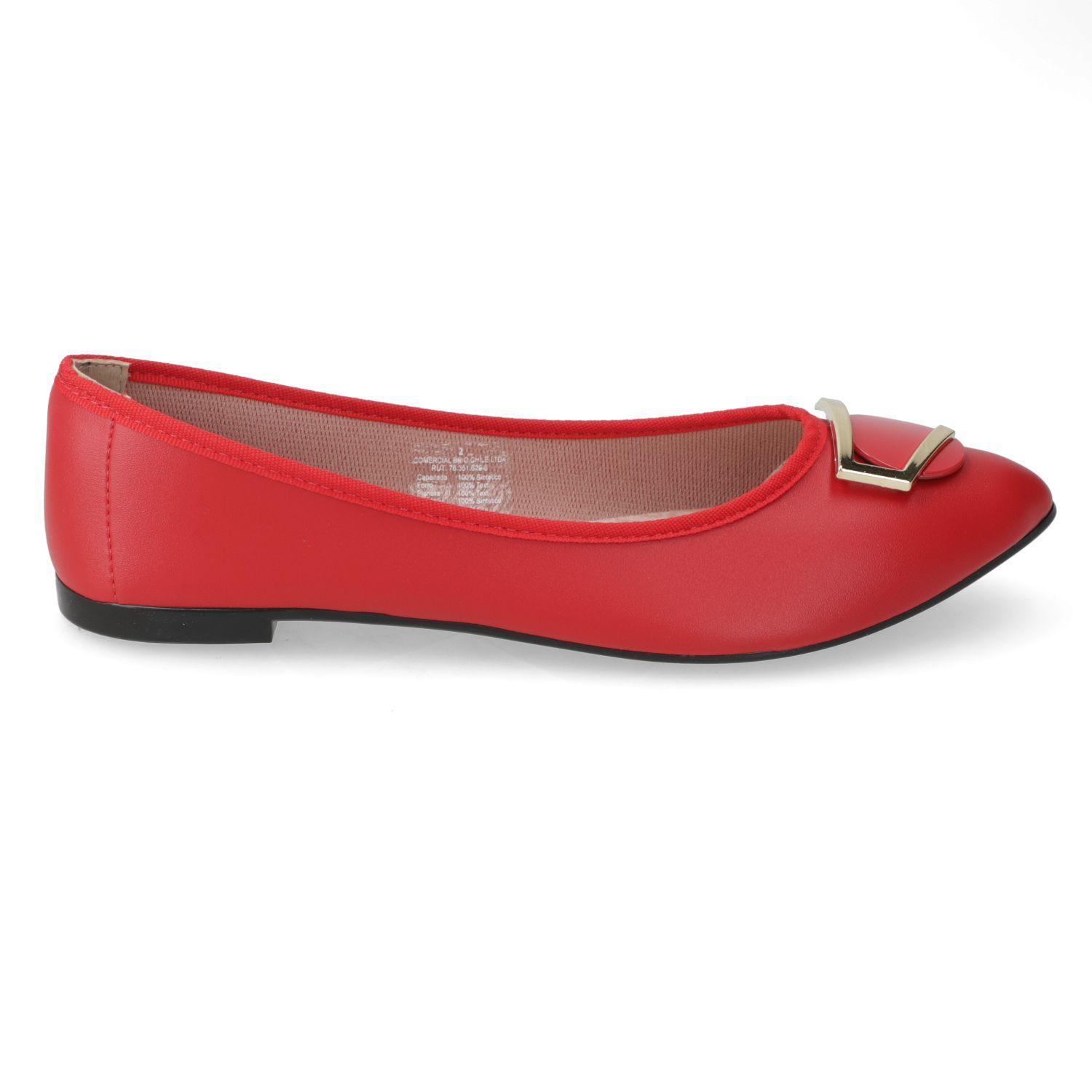 Ballerina Moleca Rojo 15945-0