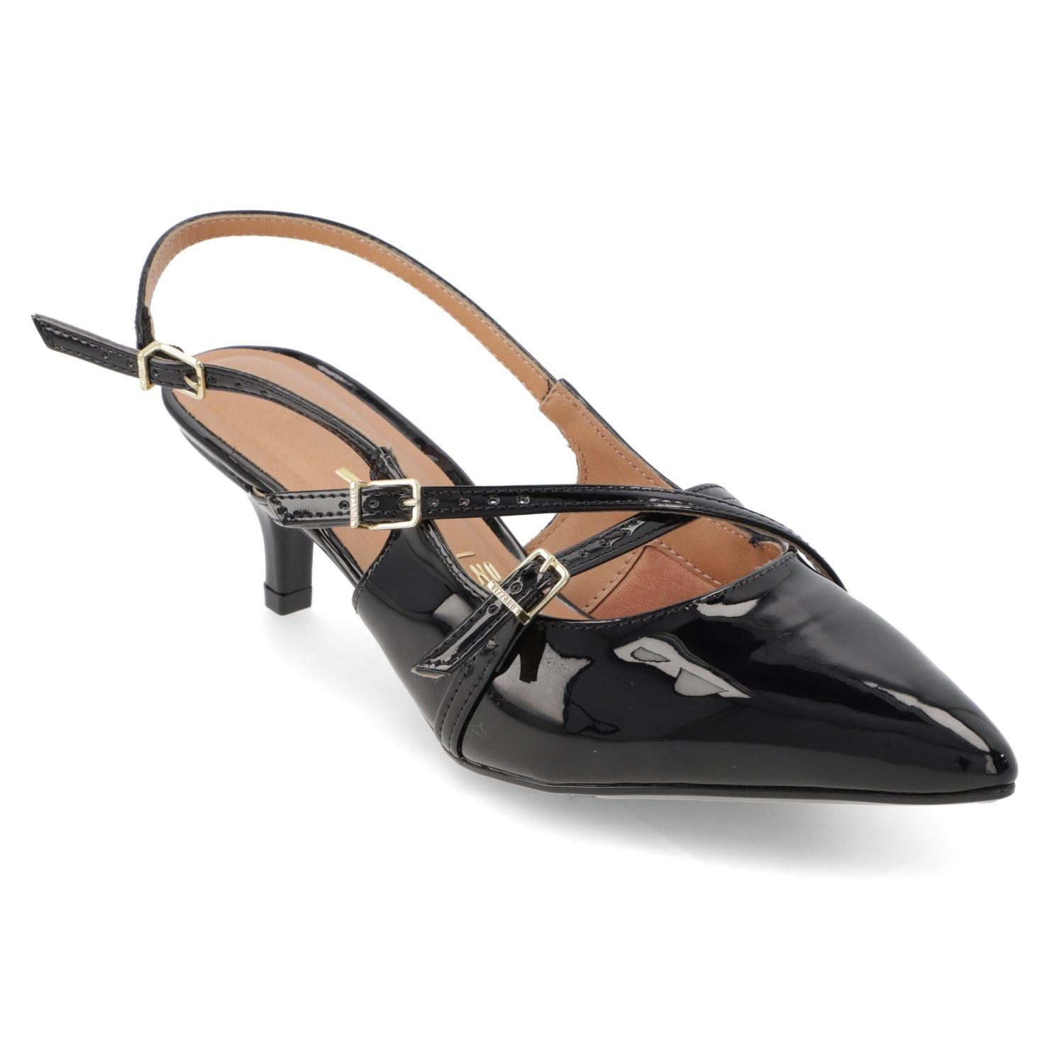 Stiletto Taco Aguja Negro-0