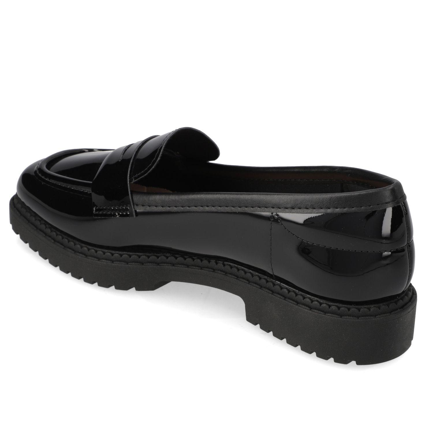 Mocasin Moleca Negro 16424-3