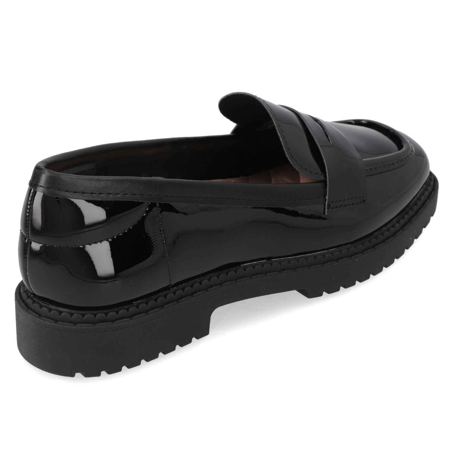 Mocasin Moleca Negro 16424-4
