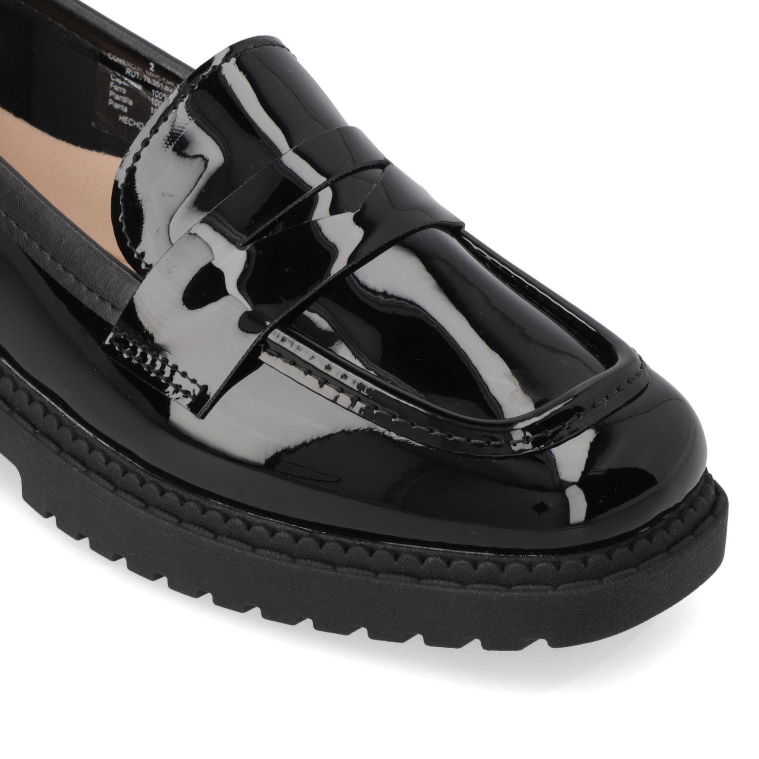 Mocasin Moleca Negro 16424-5