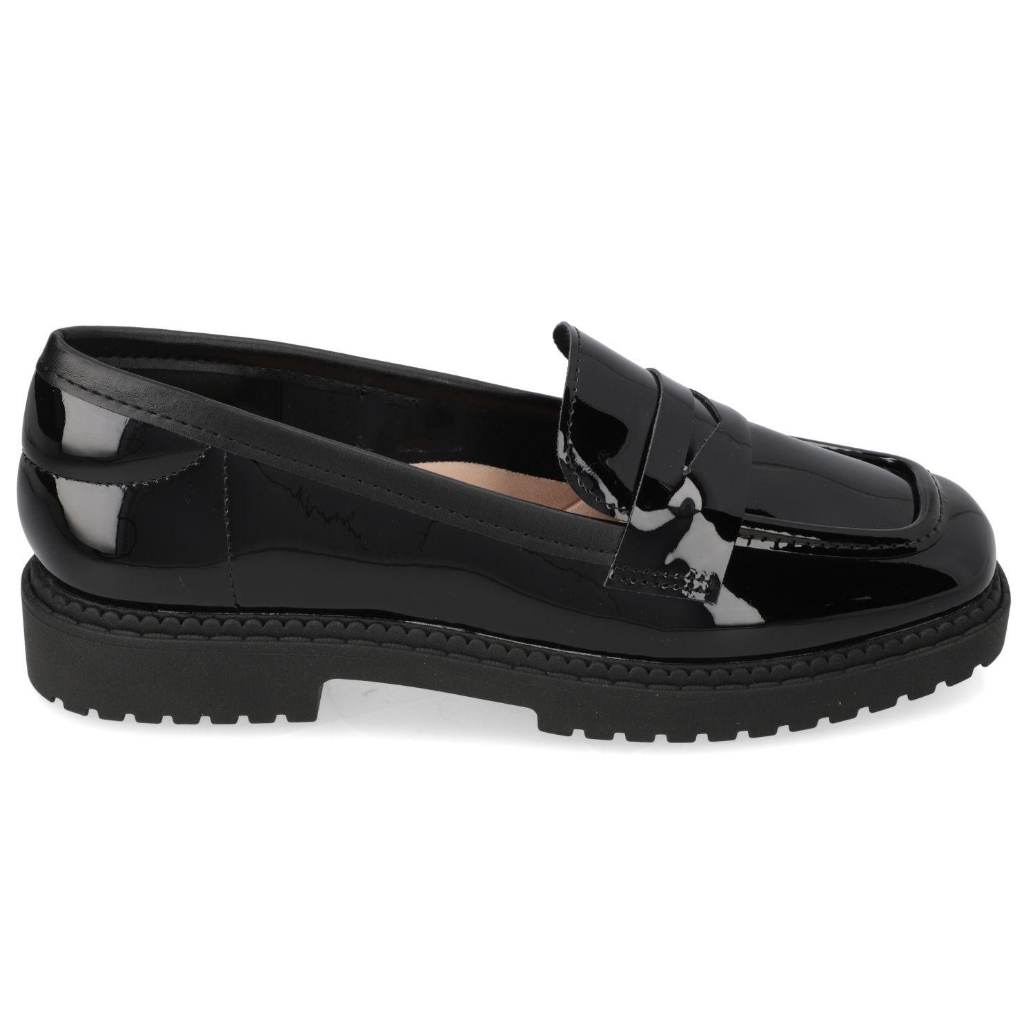 Mocasin Moleca Negro 16424-1