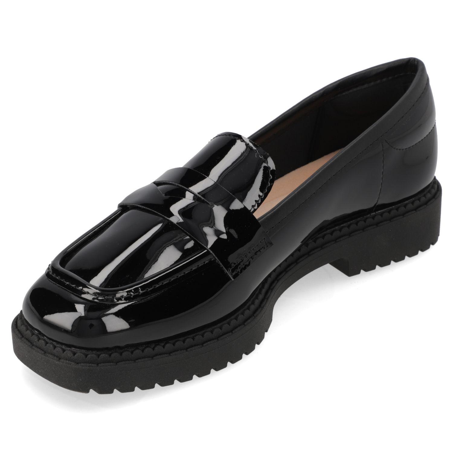Mocasin Moleca Negro 16424-2