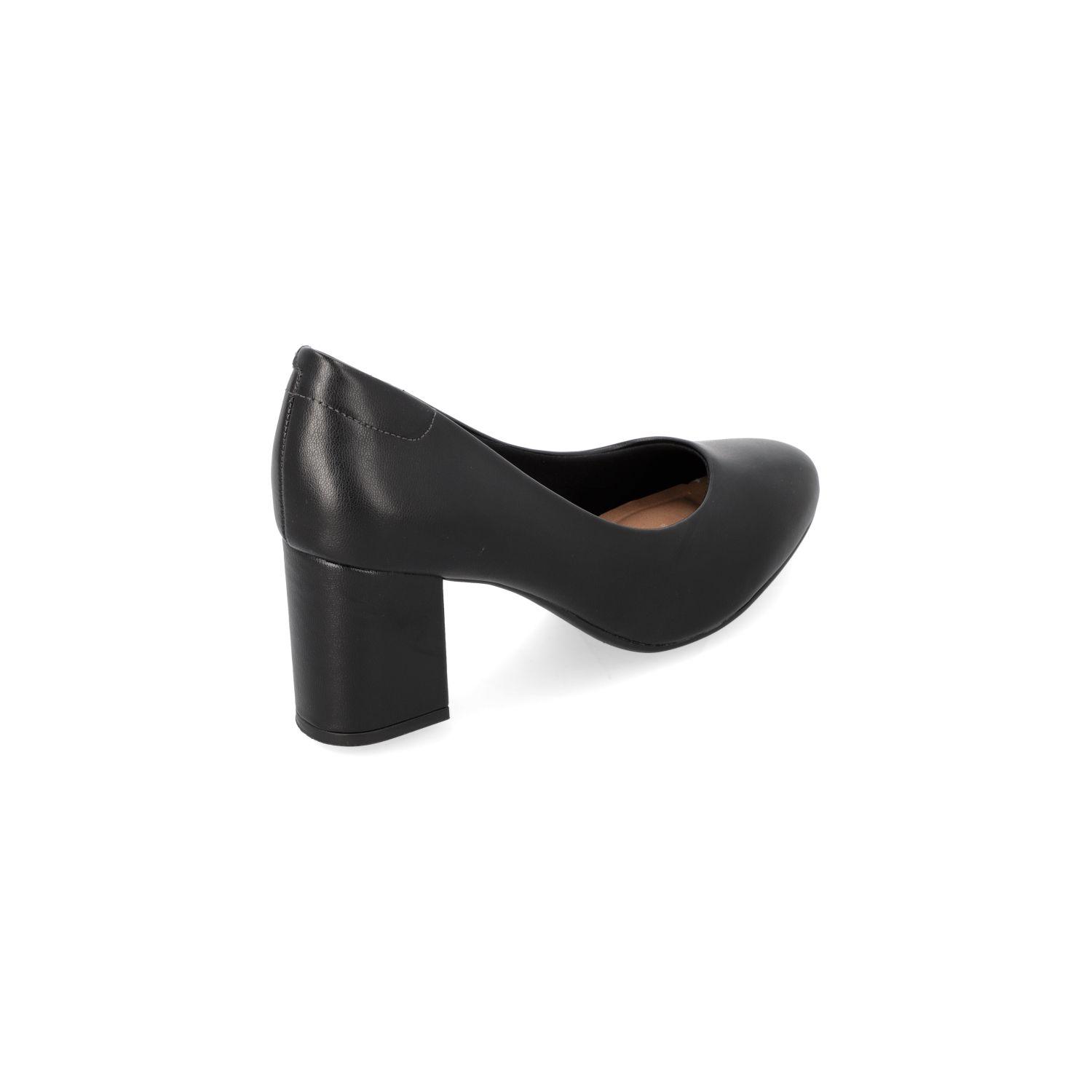 Stiletto Beira Rio Negro Taco 7 Cm-1