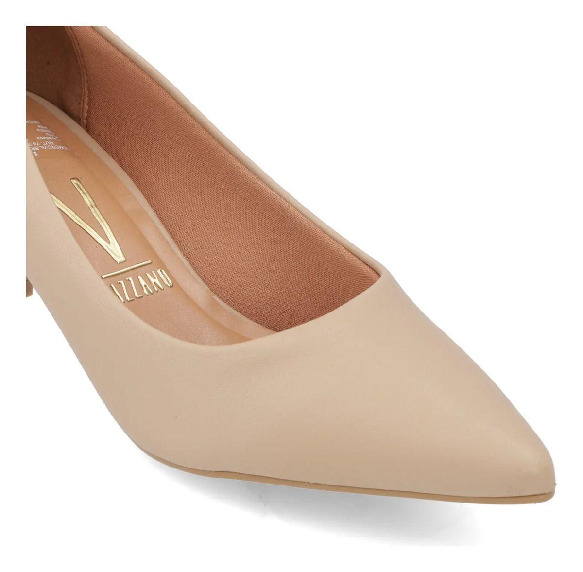 Zapato Vizzano Mujer Taco Aguja Stiletto Beige-4
