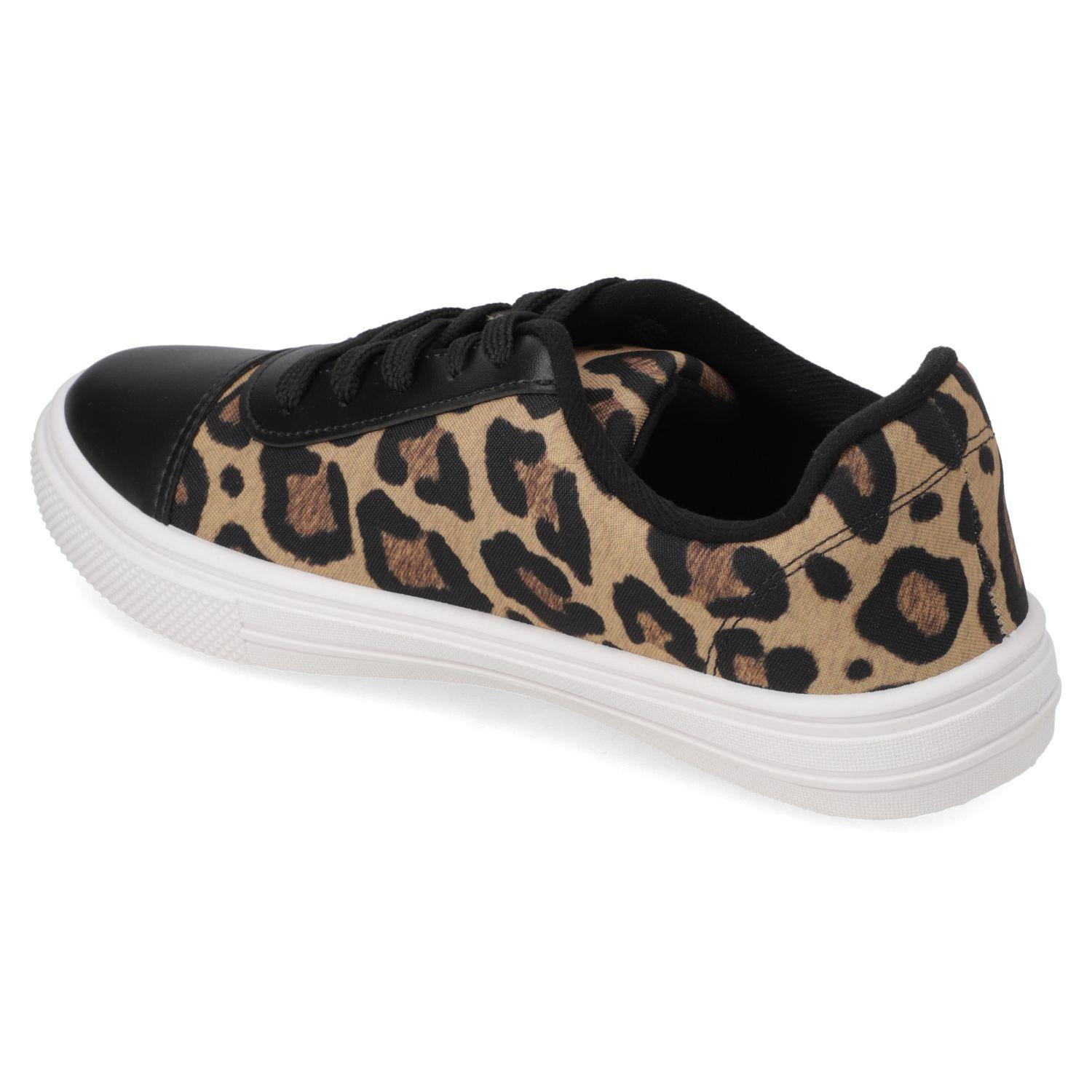 Zapatilla Casual Animal Print Moleca-3