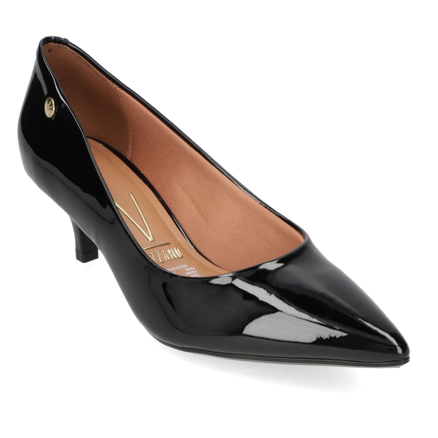 Zapato Mujer Taco Aguja Stiletto Negro 1122-828- Vizzano-0