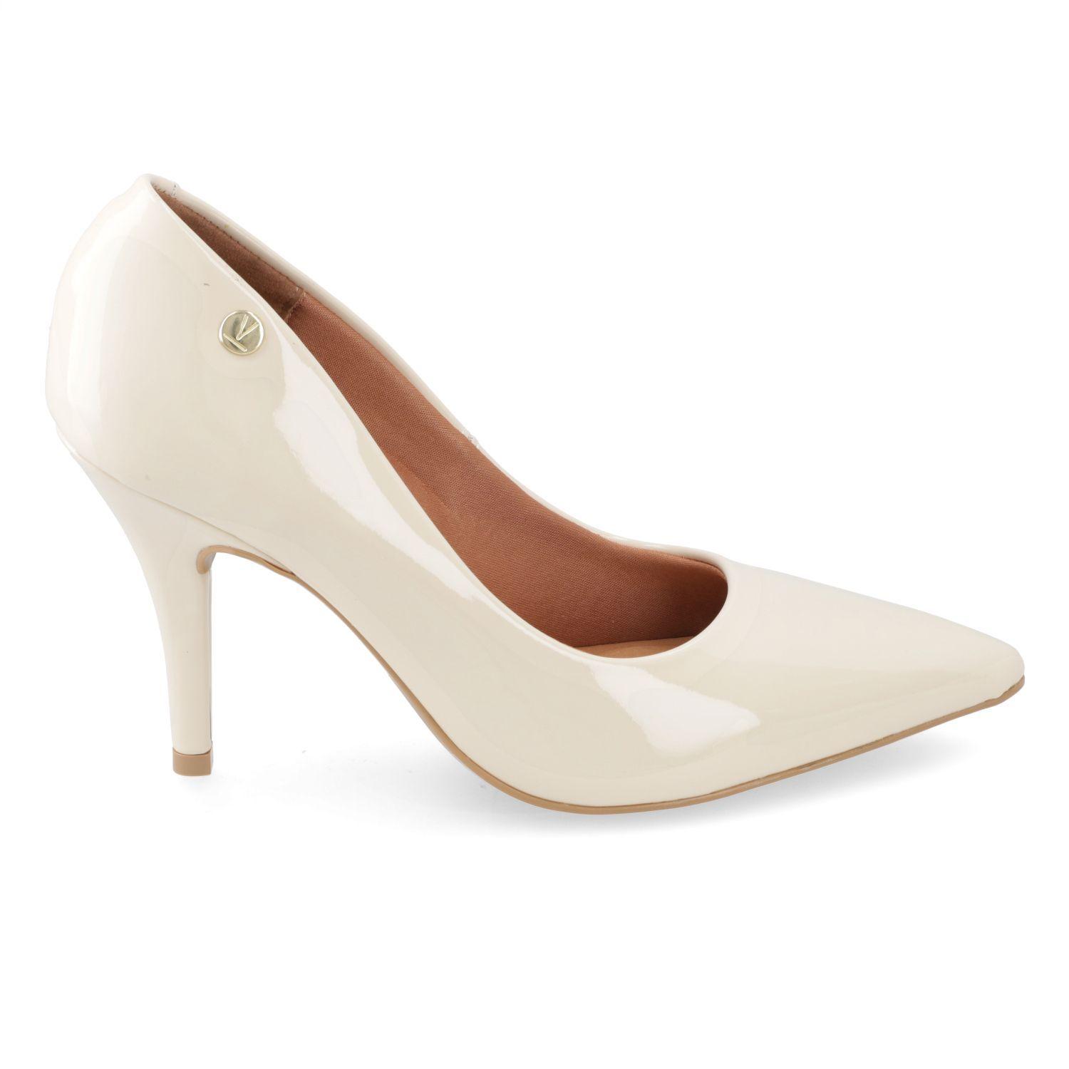 Zapato Mujer Taco Aguja Stiletto Crema 1184-1101 Vizzano-1