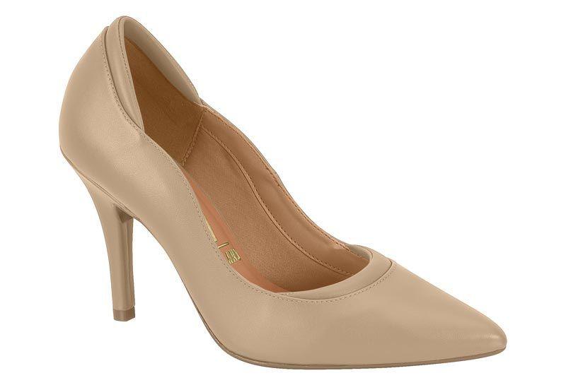 Zapato Mujer Taco Aguja Stiletto Beige 1184-1169 Vizzano-0